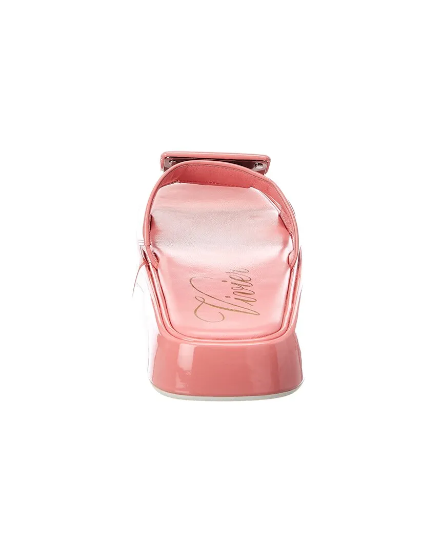 Roger Vivier Patent Slide Sandal