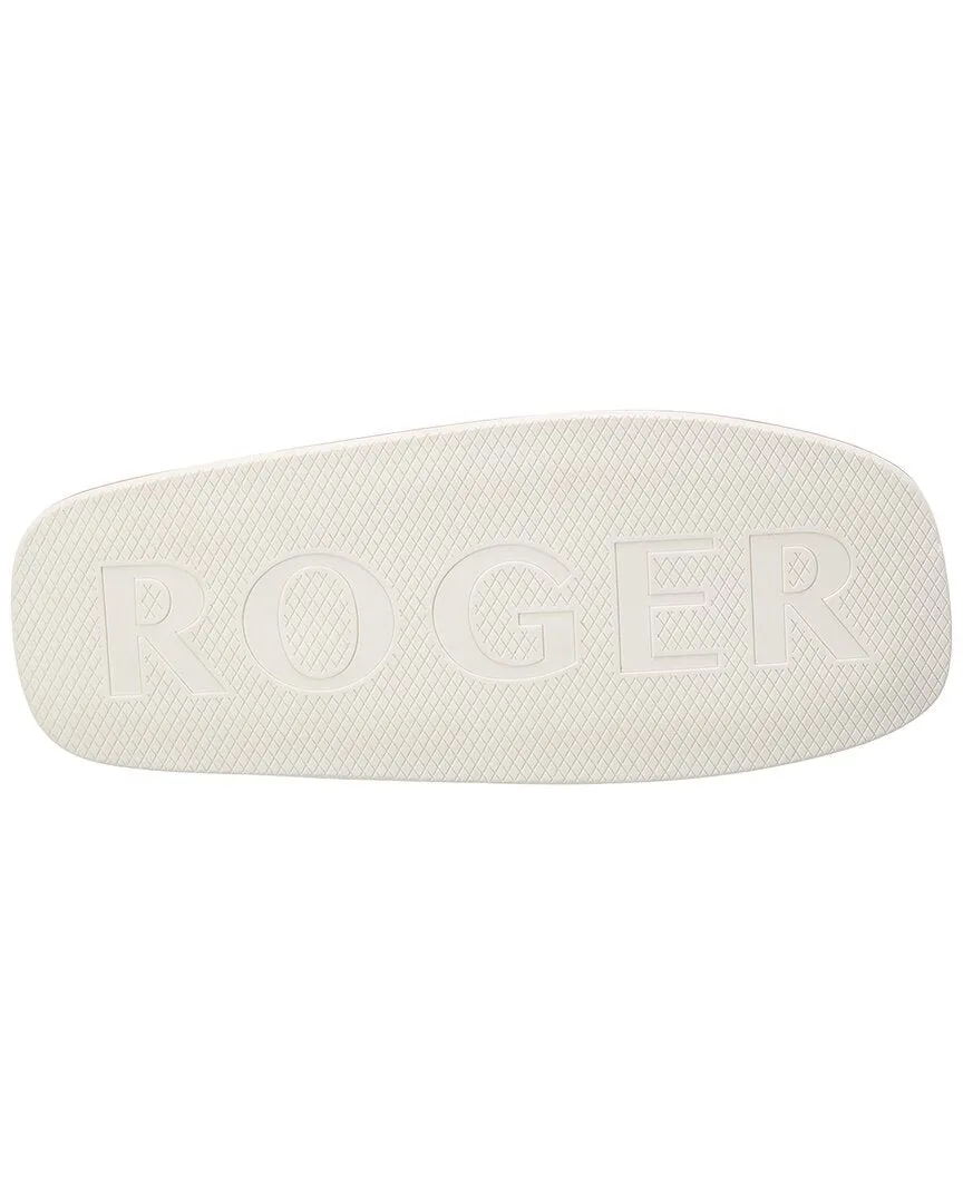 Roger Vivier Patent Slide Sandal