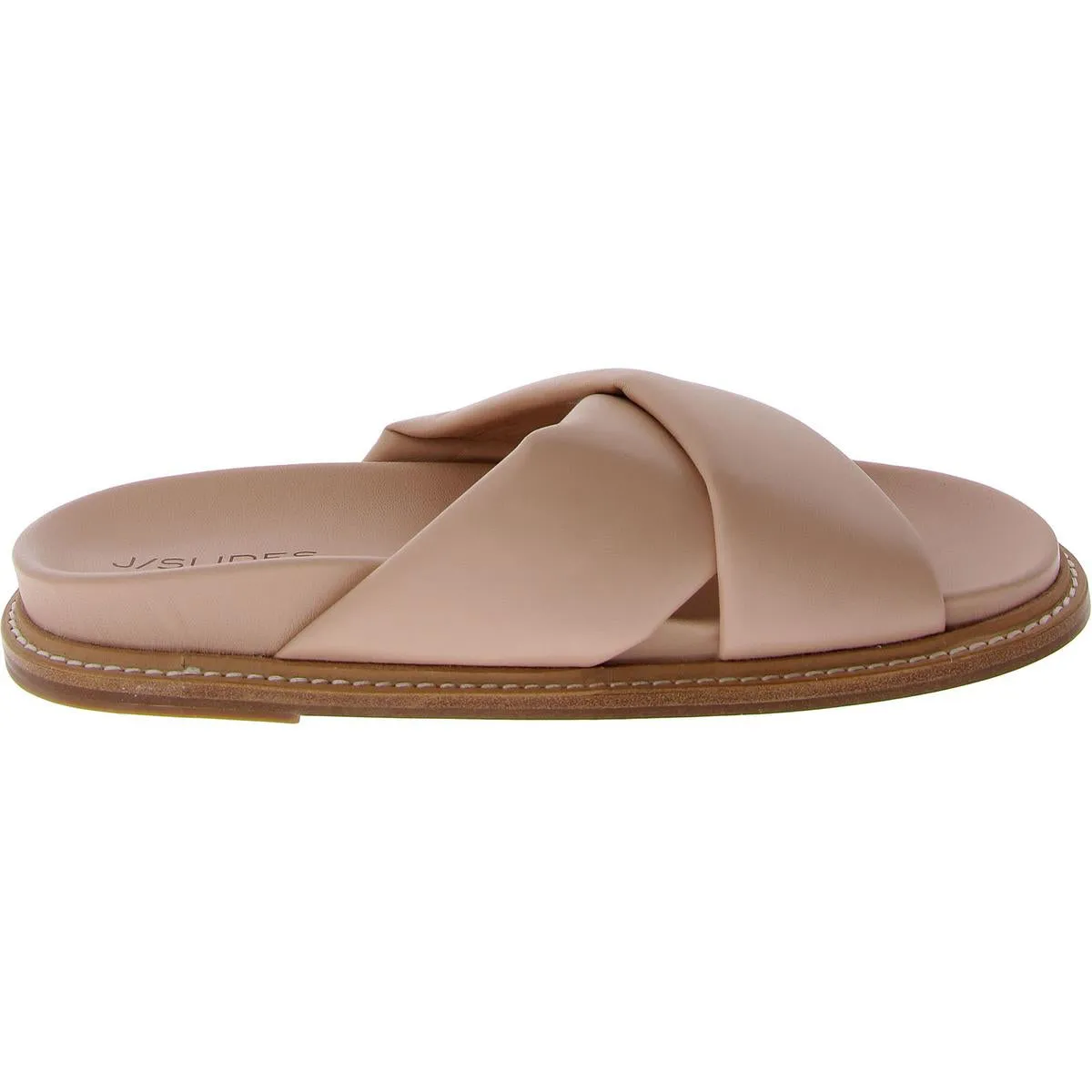 Roland Womens Criss-Cross Front Slide Sandals