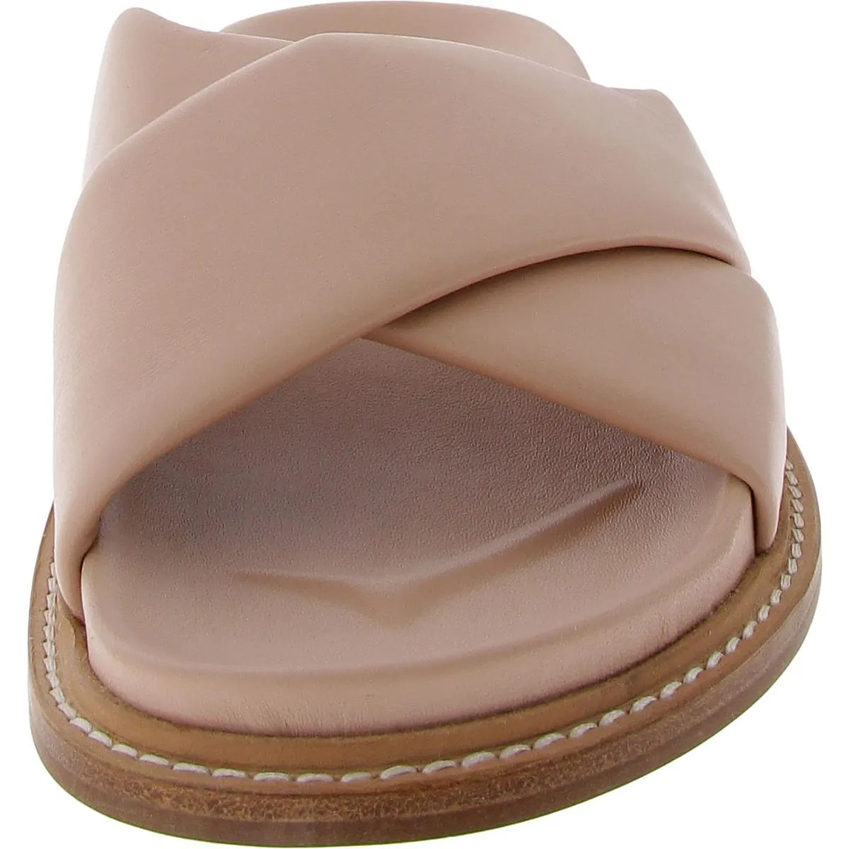 Roland Womens Criss-Cross Front Slide Sandals