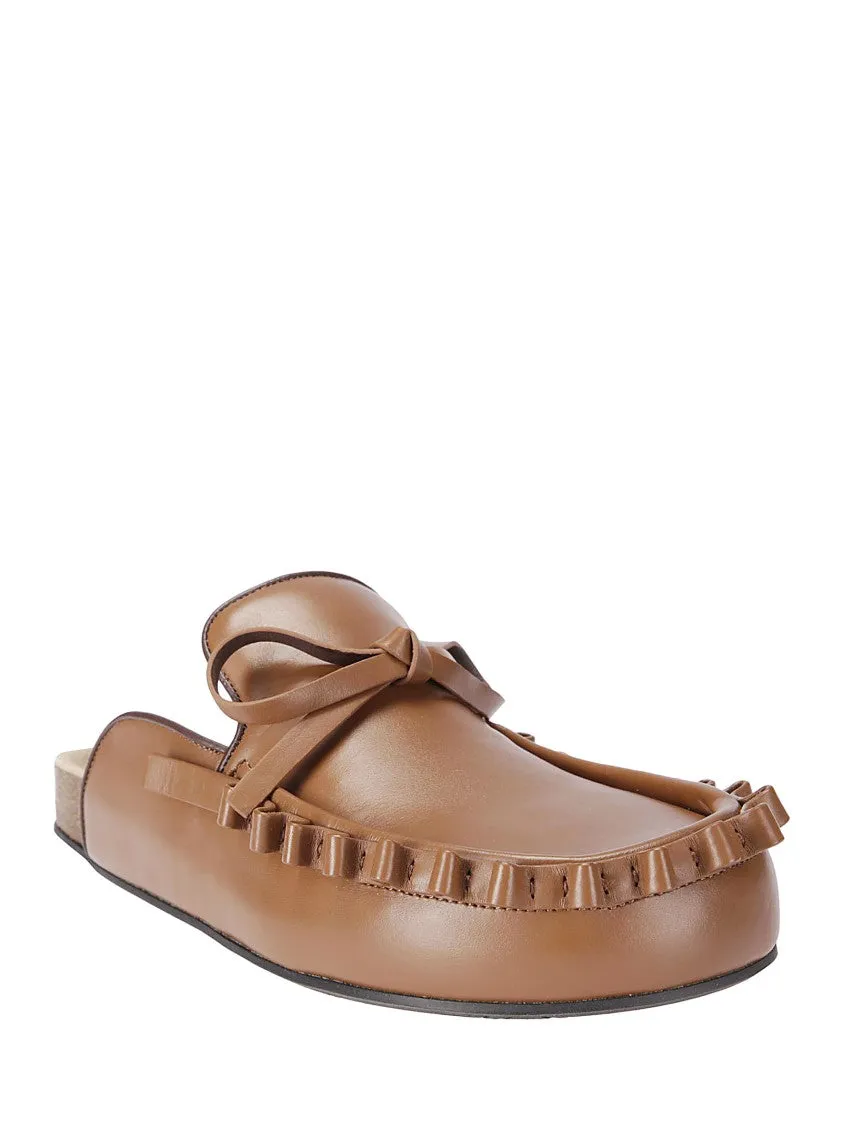 Ruffle Loafer W Slipper