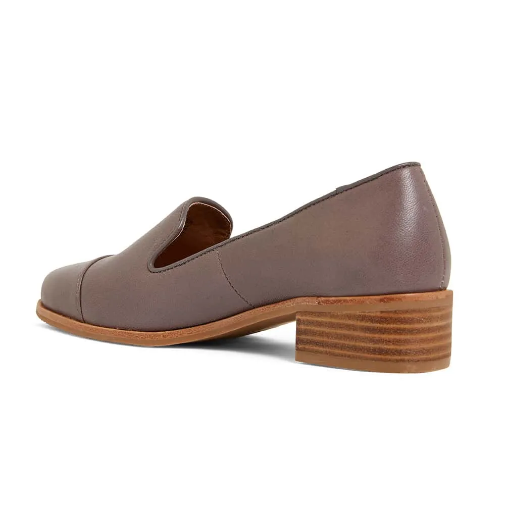 Sable Loafer in Taupe Leather