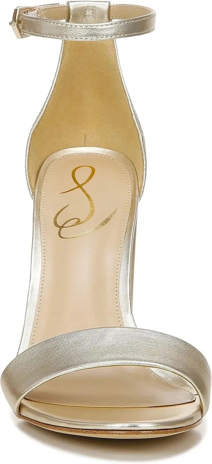 Sam Edelman Yaro E8511L2900 Sandals Women's US 10.5 Silver Ankle Strap KHD692