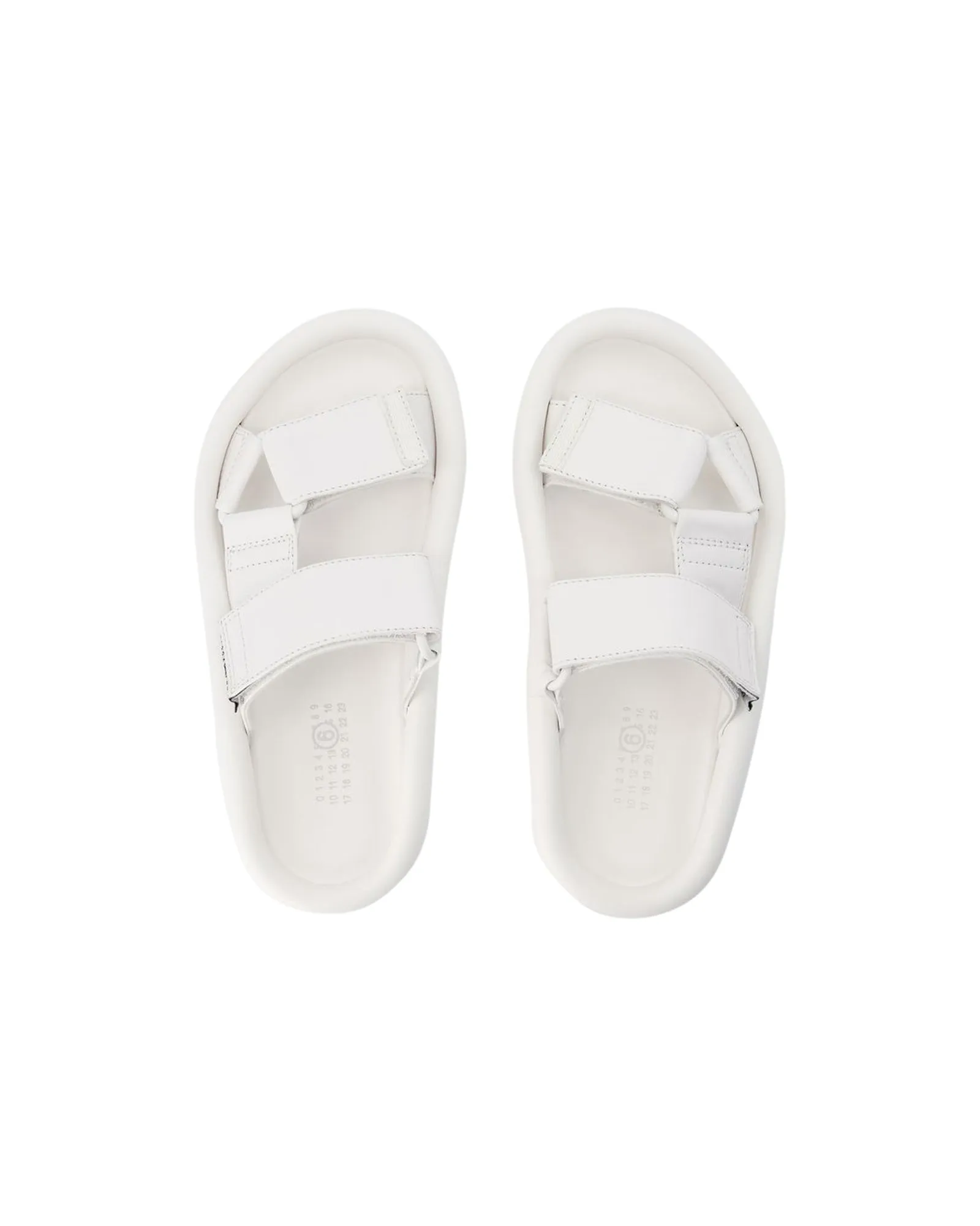 Sandals - MM6 Maison Margiela - Leather - White