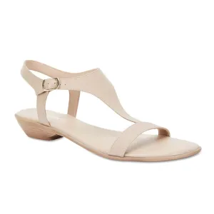 Sandra Sandal in Nude Leather