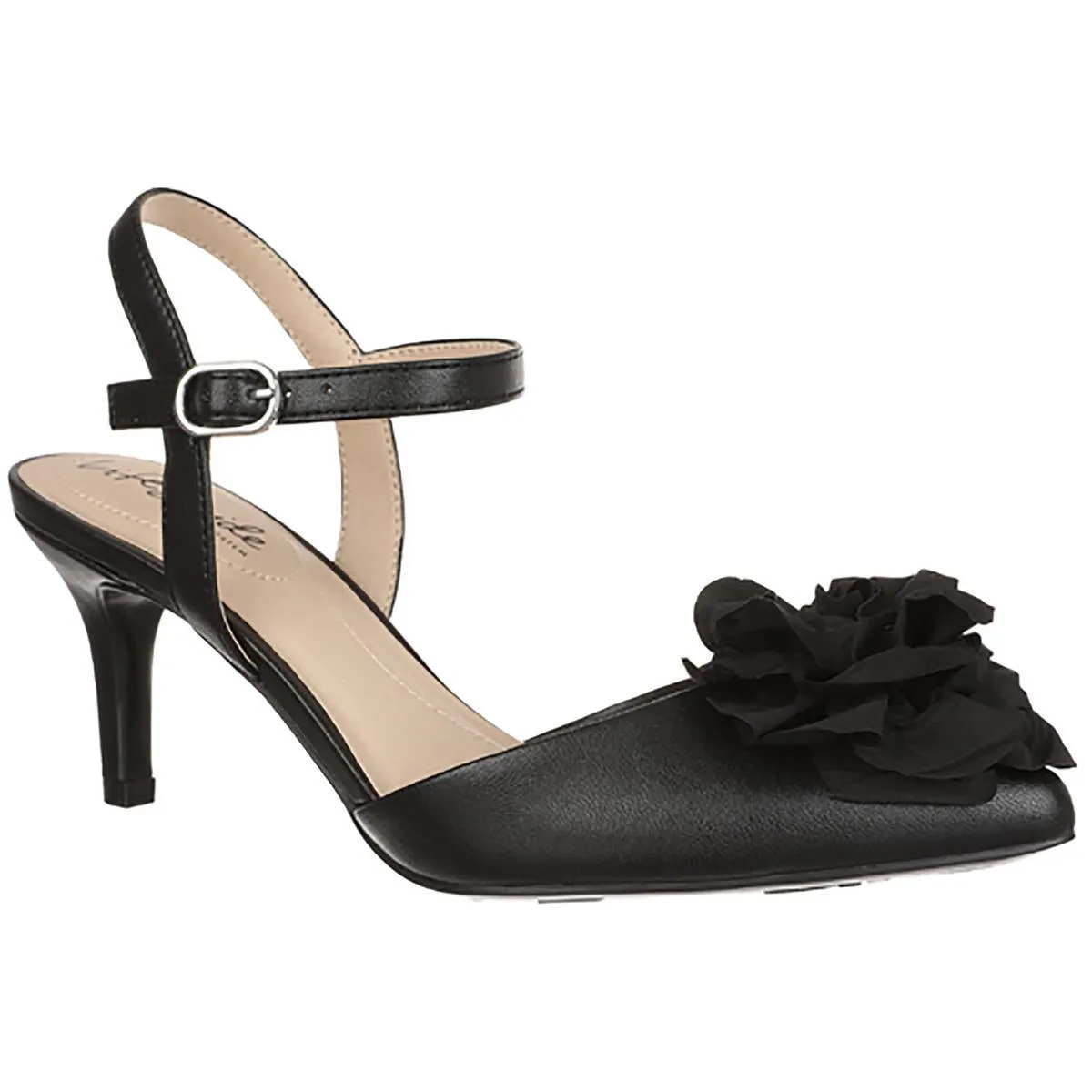 Sasha2 Womens Slip On Ankle Sta Slingback Sandals
