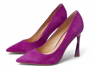 Sassie Heeled Pump In Purple
