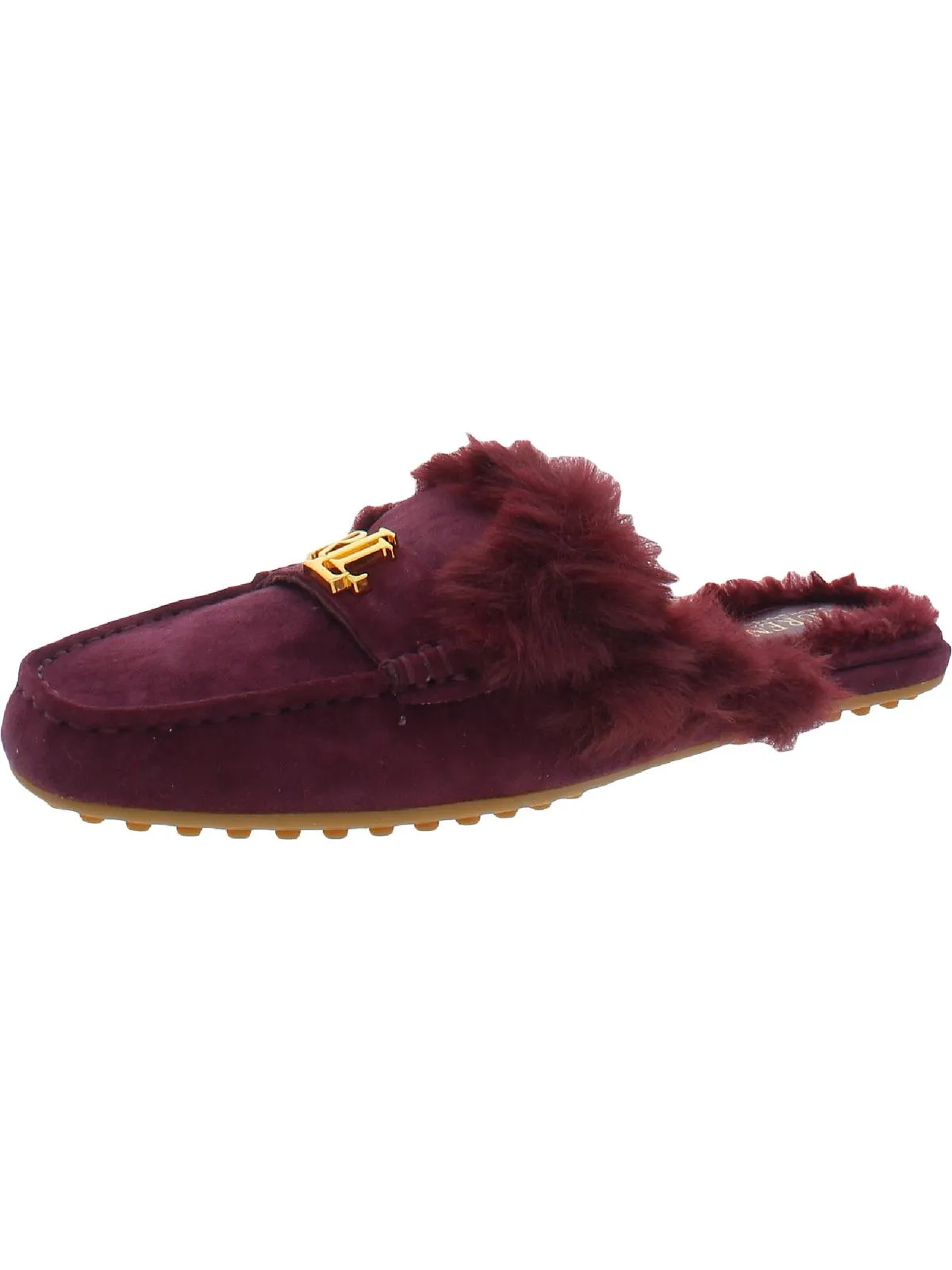 Savanah Womens Kidsuede Slip On Mules