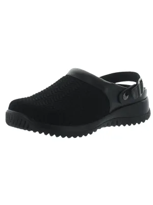 Savannah Womens Woven Mule Clogs