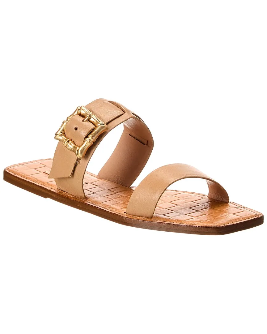 Schutz Enola Double Leather Flat