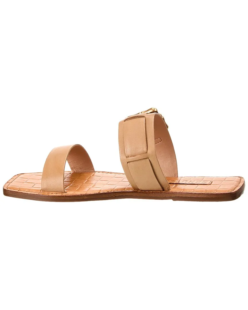 Schutz Enola Double Leather Flat