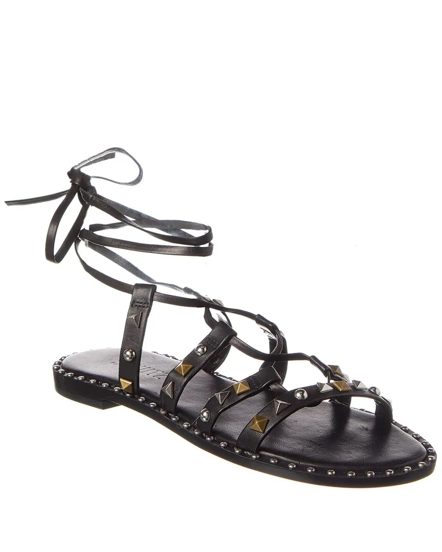 Schutz Makeena Leather Flat
