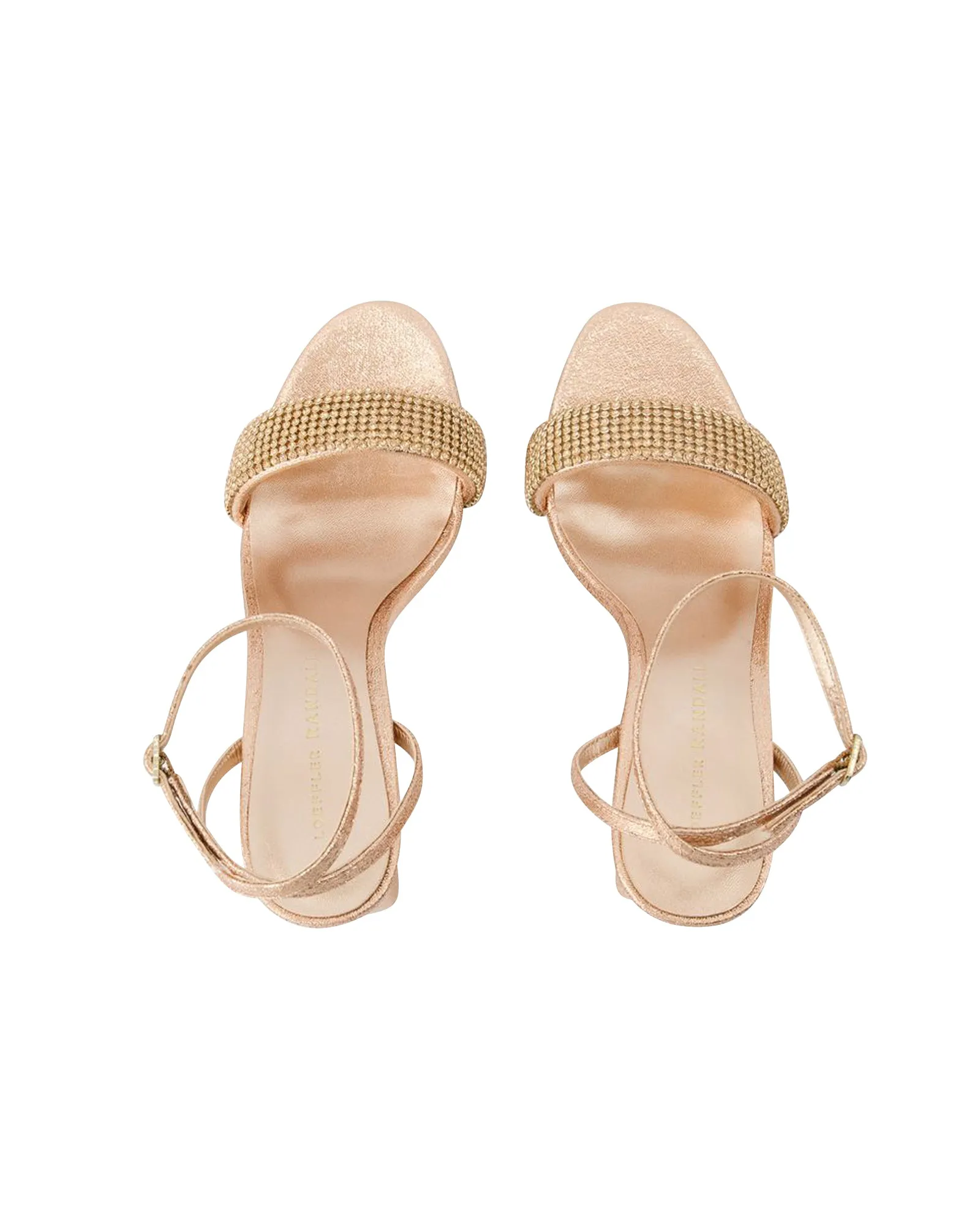 Shay Sandals - Loeffler Randall - Synthetic Leather - Dune