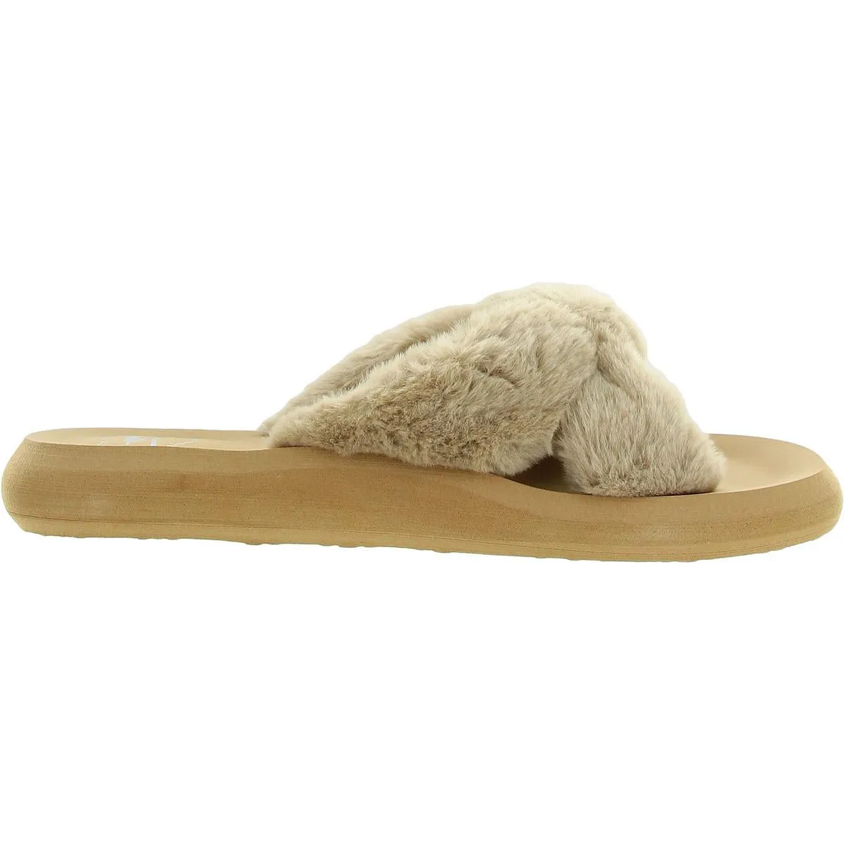 Slade Winette Fur Womens Faux Fur Slide Sandals