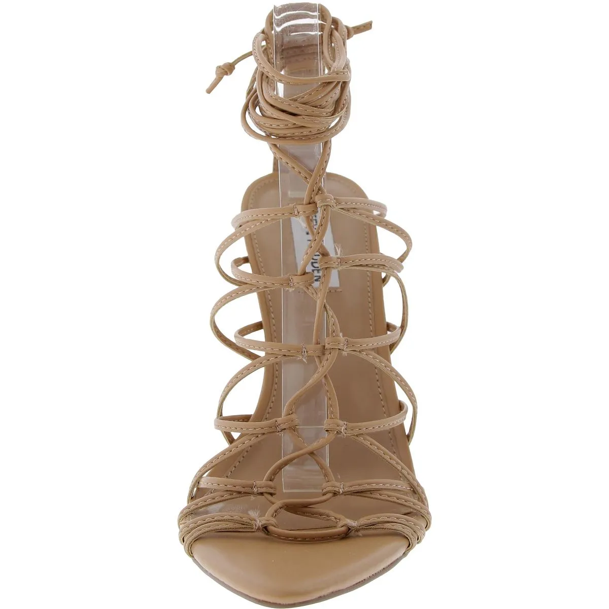 Sonyah Womens Strappy Faux Leather Lace-Up