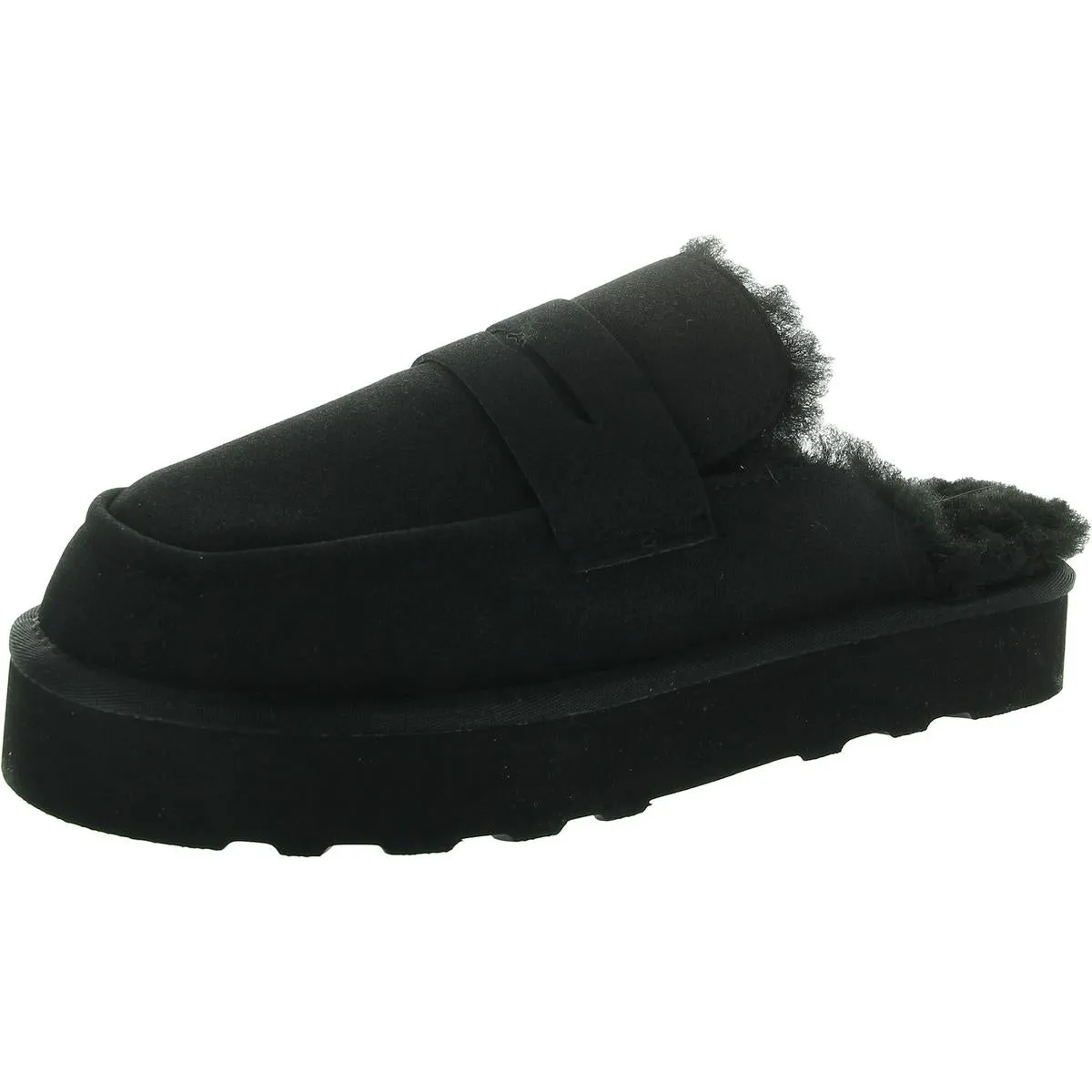 Stowe Womens Faux Fur Man Made Mules