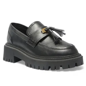 Strike Loafer in Black Smooth