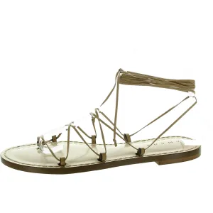 Style 10 Womens Strappy Leather Strappy Sandals