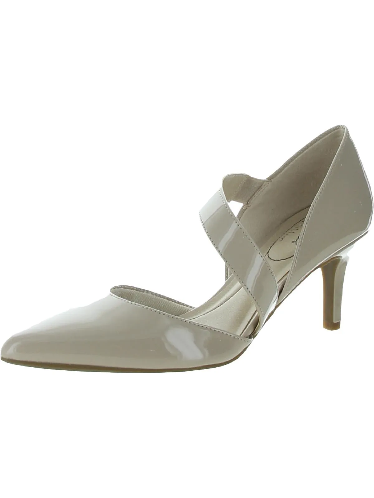 Suki Womens Padded Insole Slip On D'Orsay Heels