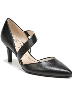 Suki Womens Padded Insole Slip On D'Orsay Heels