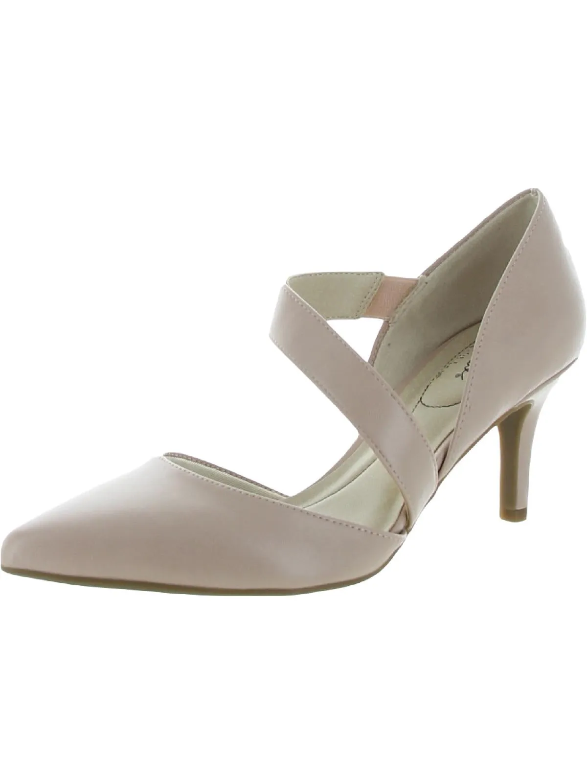 Suki Womens Padded Insole Slip On D'Orsay Heels