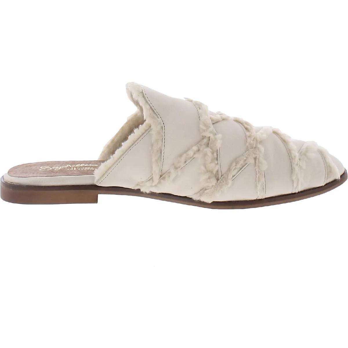 Survival Cozy Womens Leather Slip On Mules