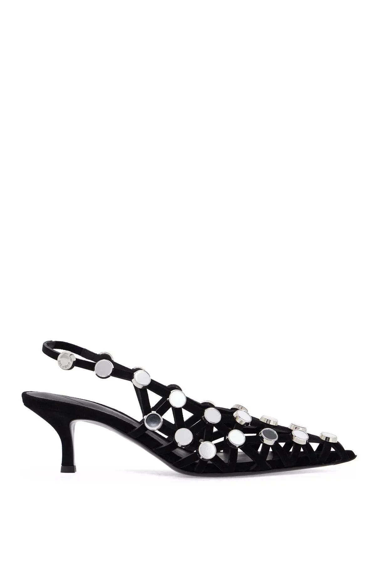 The Attico Women's Grid Slingback Dcol