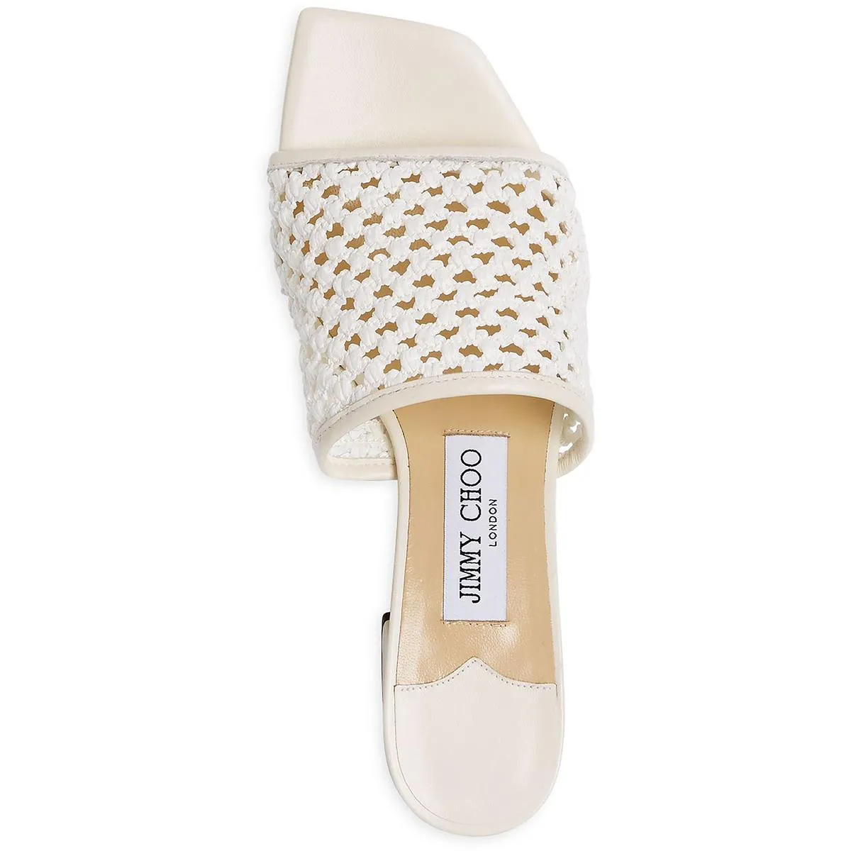 Themis  Womens Open Toe Leather Heels