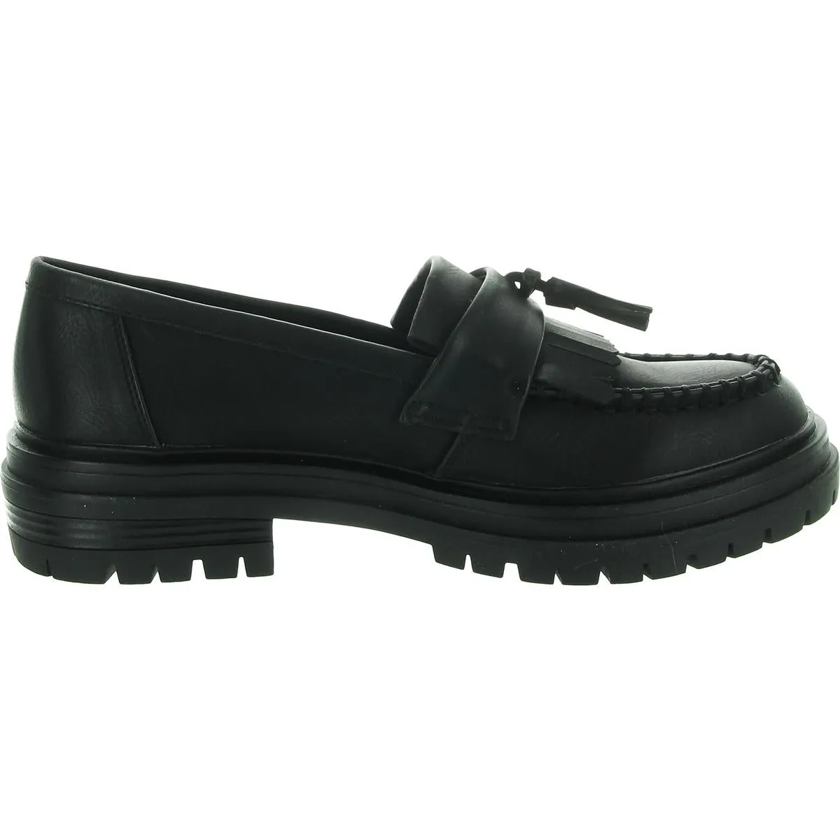 TILLIE Womens Tassel Manmade Loafers
