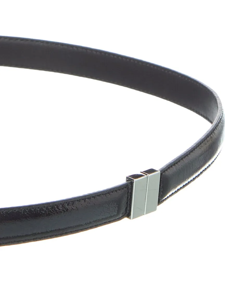 TOTEME Slide Clasp Leather Belt