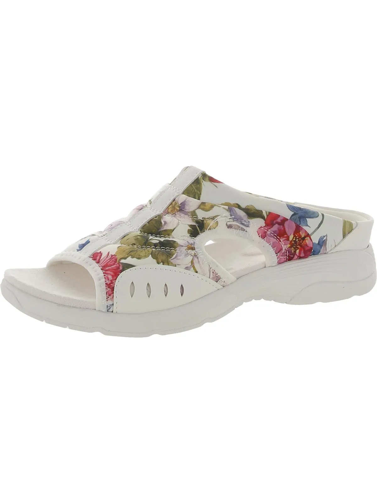 Traciee 2 Womens Padded Insole Open Toe Slide Sandals