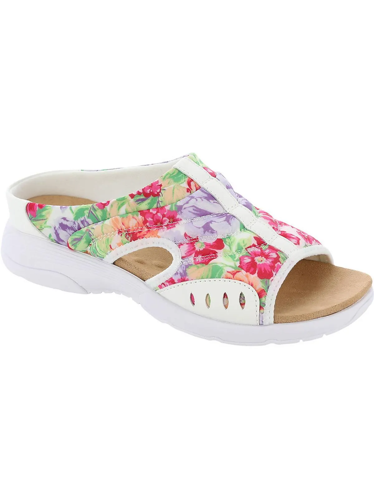 Traciee 2 Womens Padded Insole Open Toe Slide Sandals