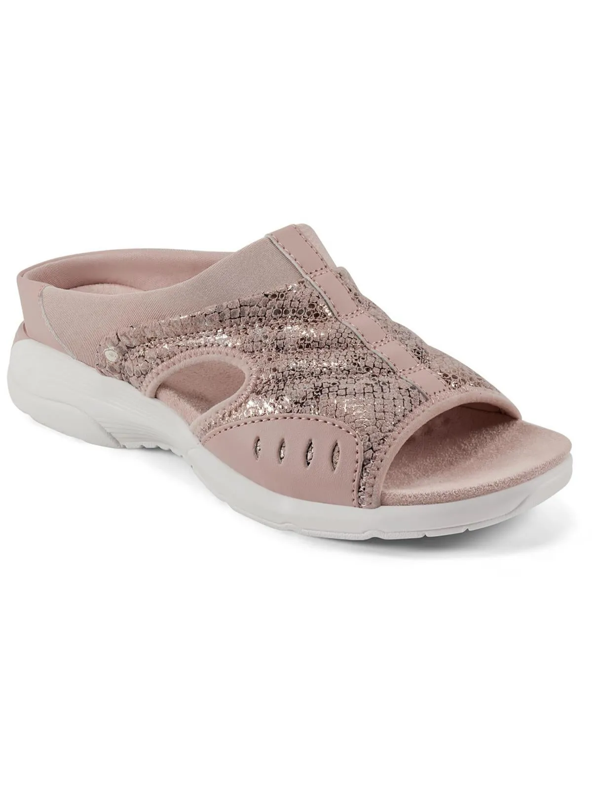 Traciee 2 Womens Padded Insole Open Toe Slide Sandals