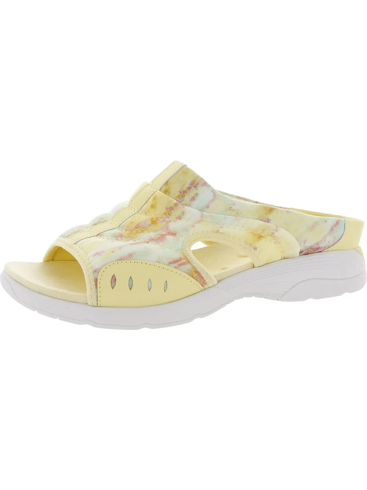 Traciee 2 Womens Padded Insole Open Toe Slide Sandals