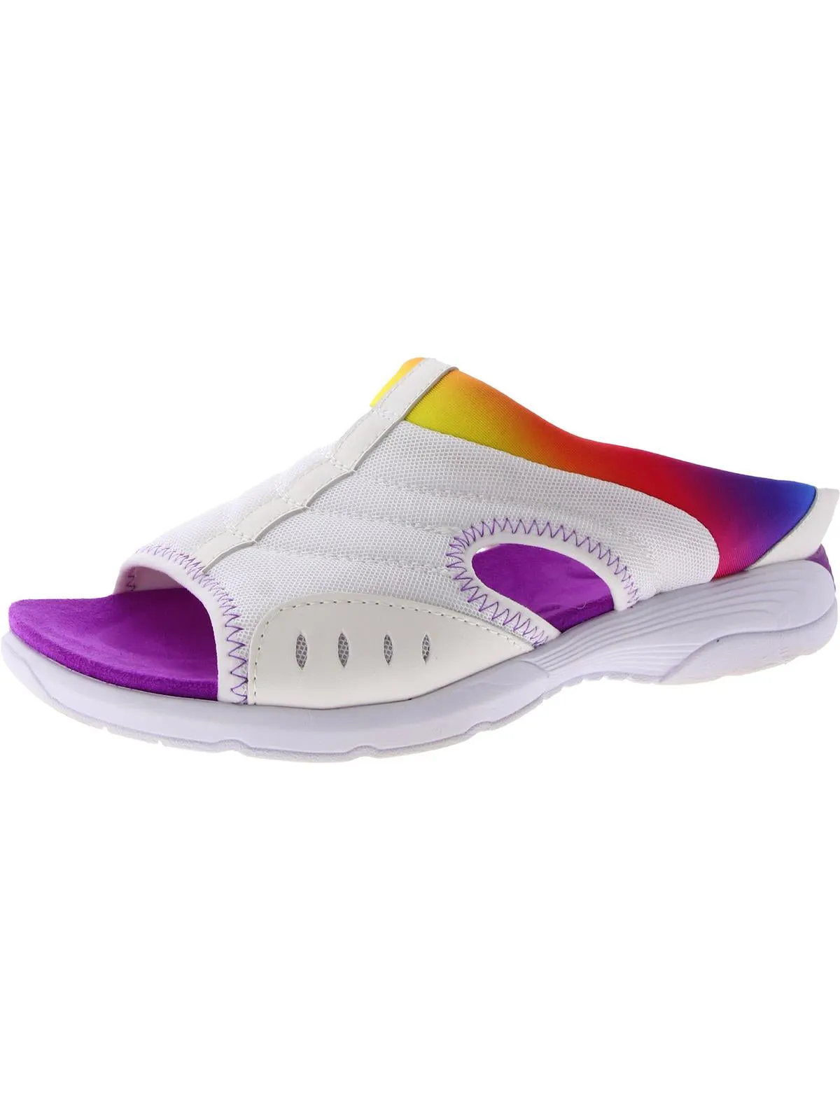 Traciee 2 Womens Padded Insole Open Toe Slide Sandals