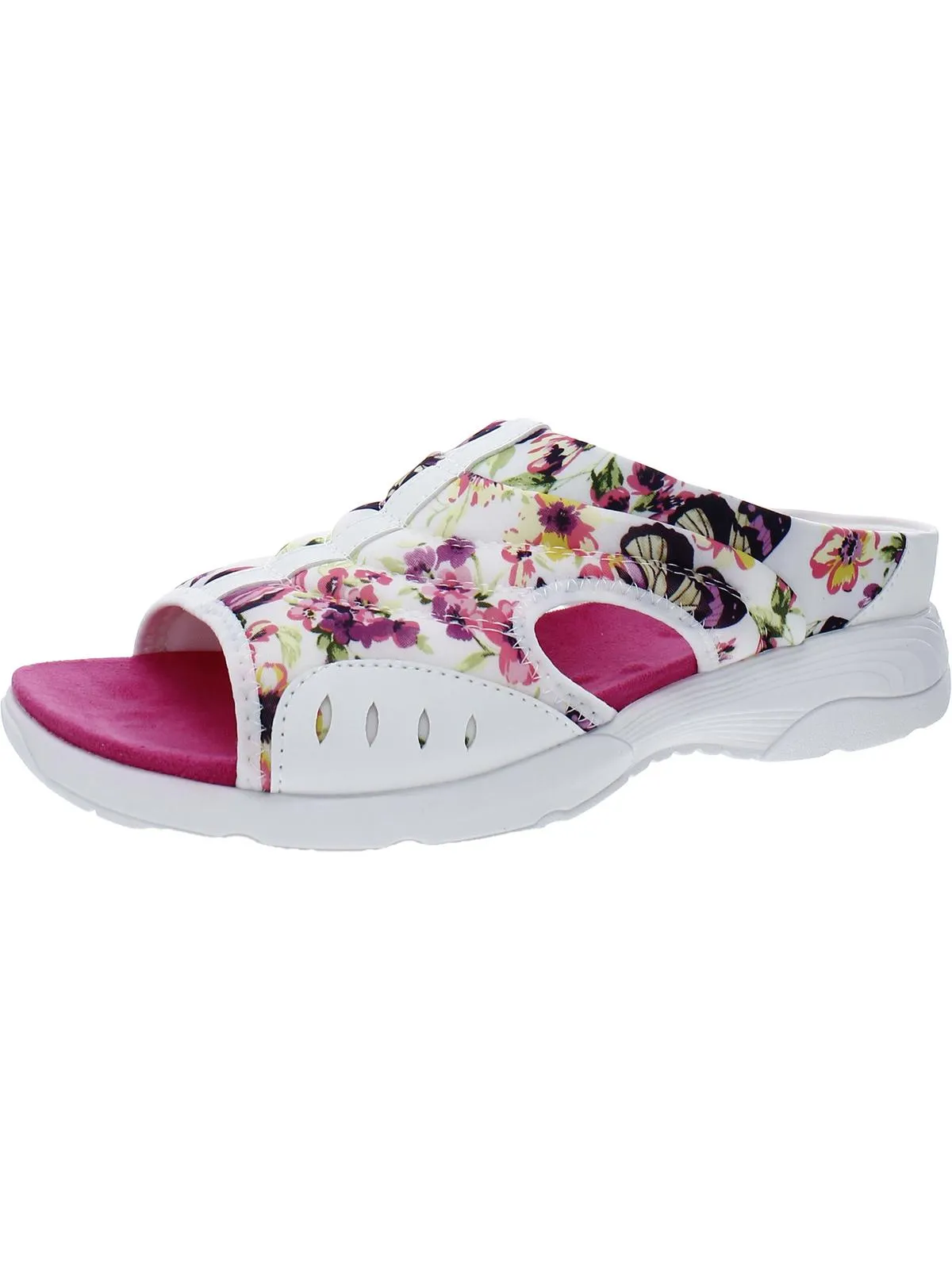 Traciee 2 Womens Padded Insole Open Toe Slide Sandals