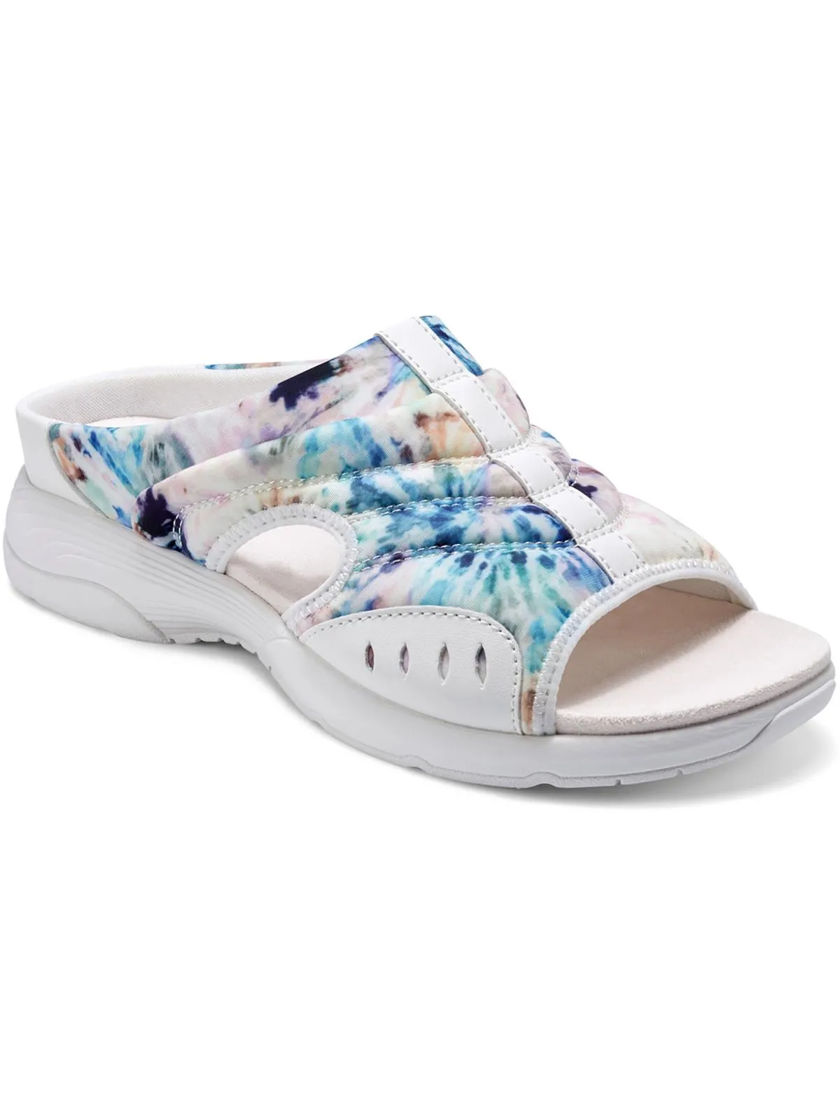 Traciee 2 Womens Padded Insole Open Toe Slide Sandals