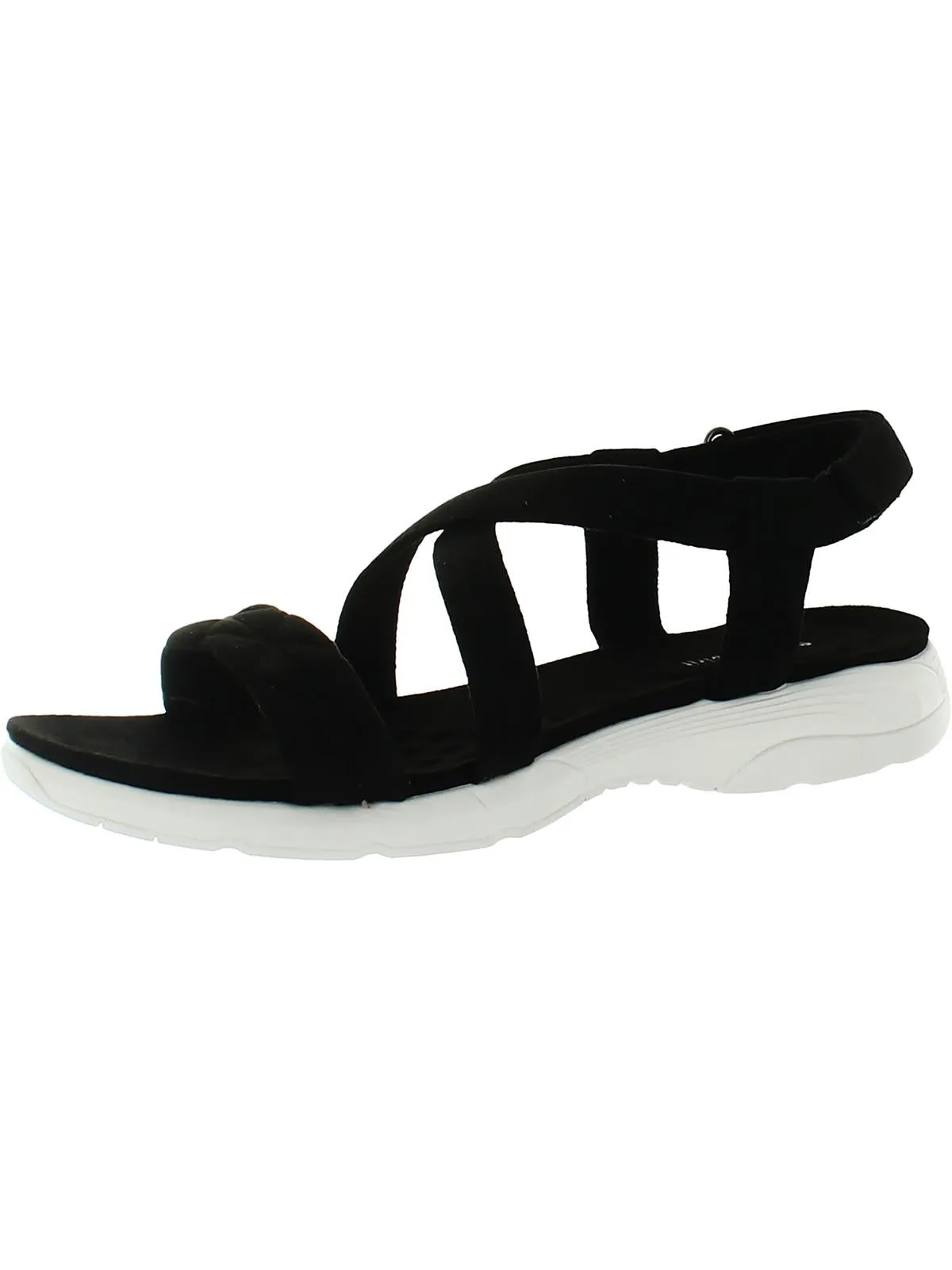 Treasur 2 Womens Ankle Strap Heeled Wedge Sandals