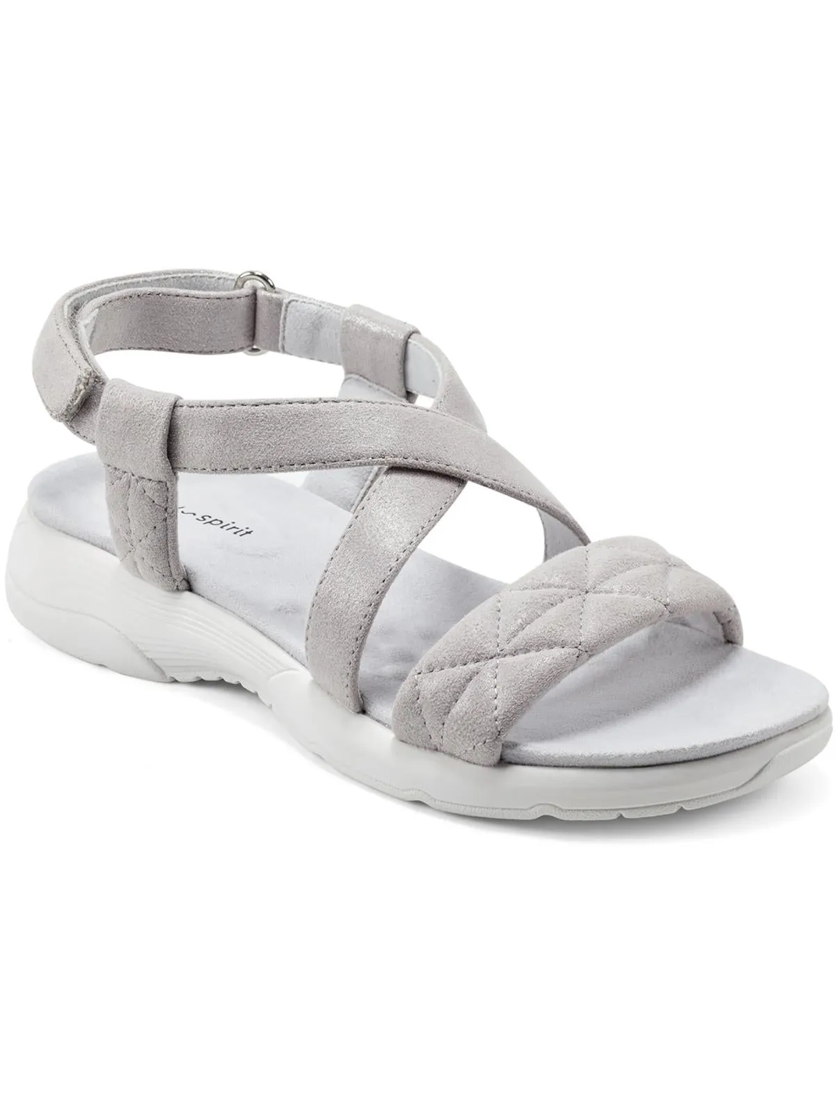 Treasur 2 Womens Ankle Strap Heeled Wedge Sandals