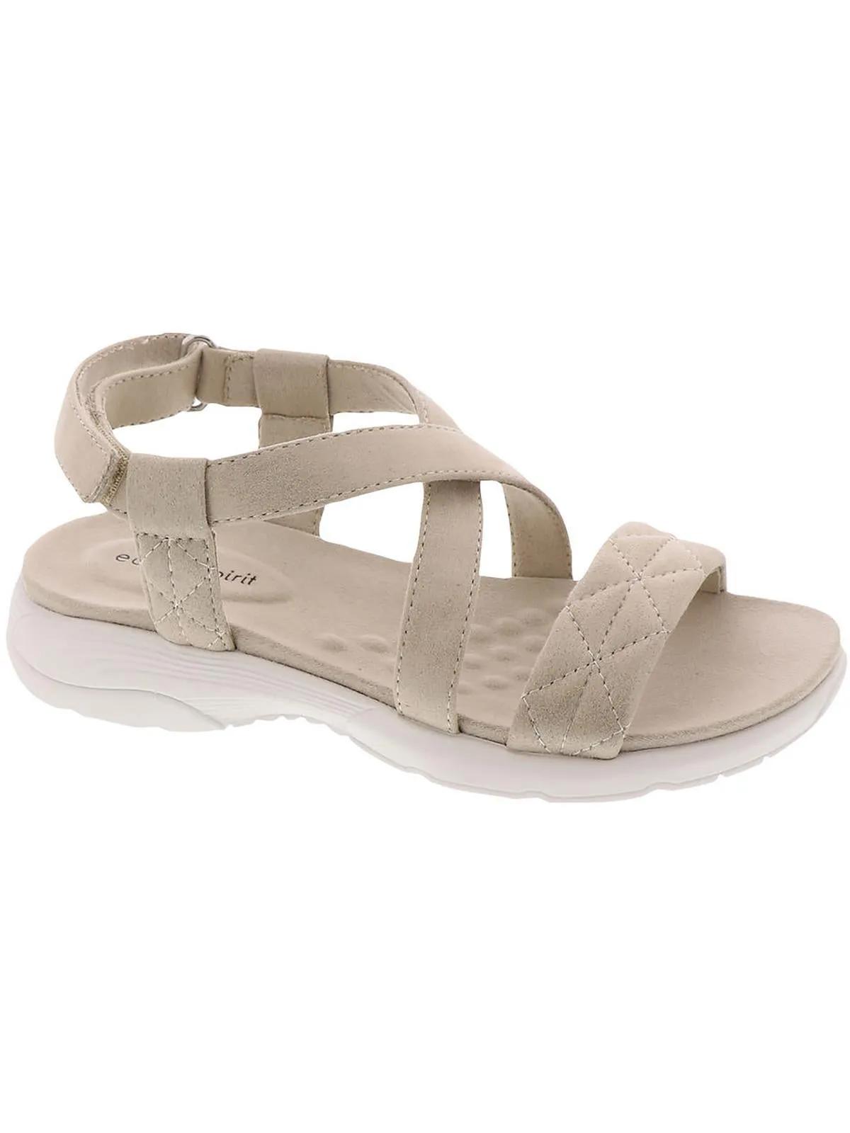 Treasur 2 Womens Ankle Strap Heeled Wedge Sandals