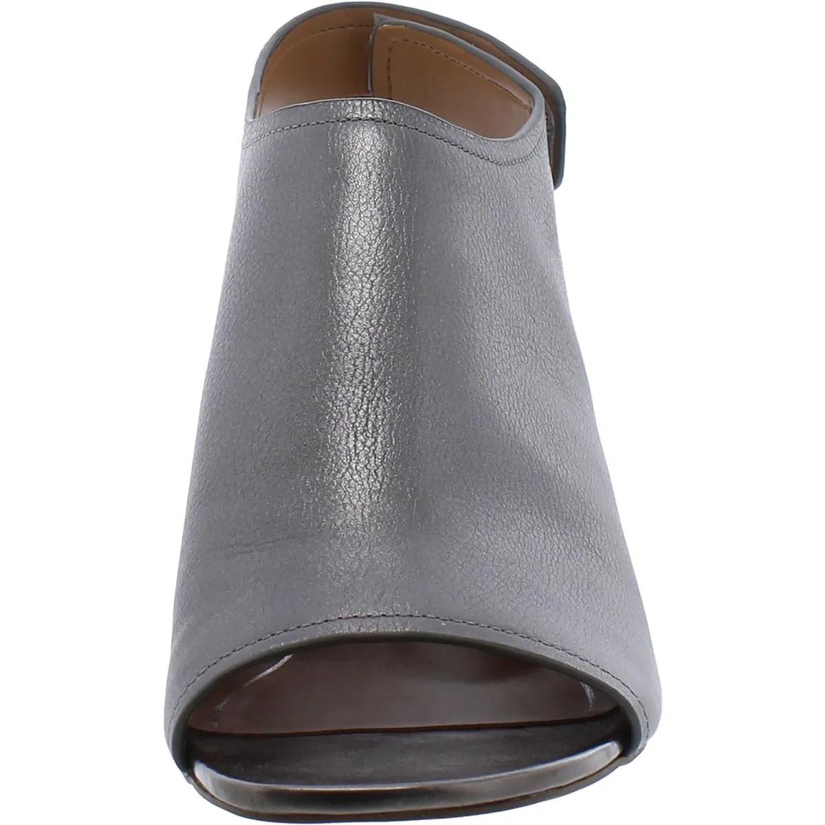 Valencia Womens Leather Ankle Mules