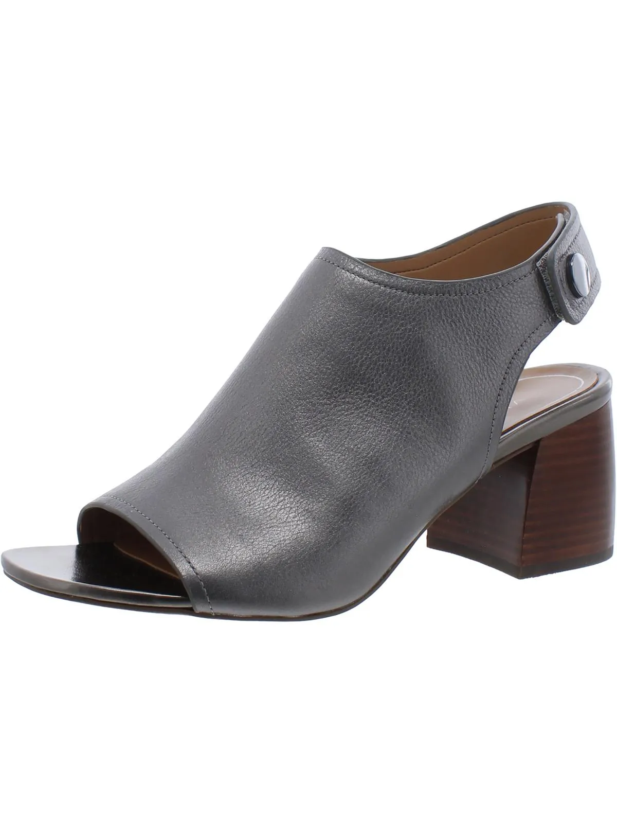 Valencia Womens Leather Ankle Mules