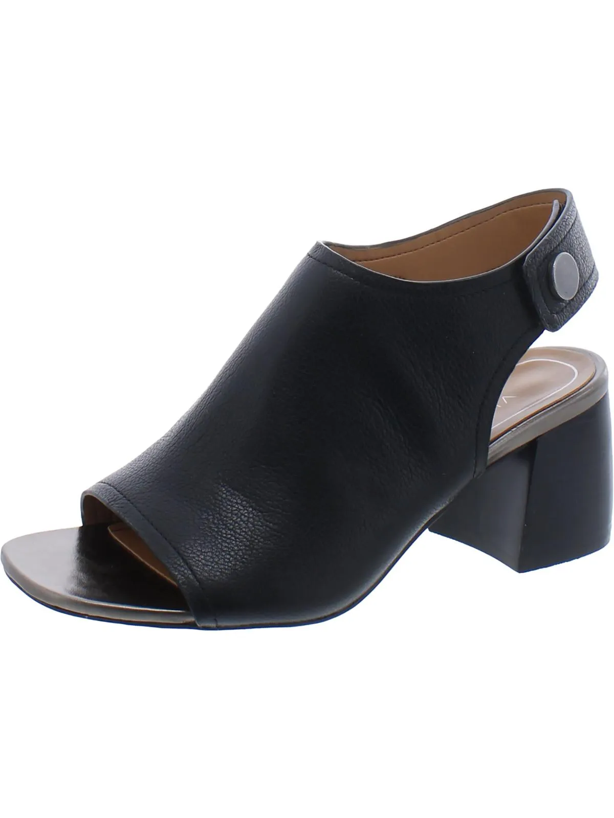 Valencia Womens Leather Ankle Mules