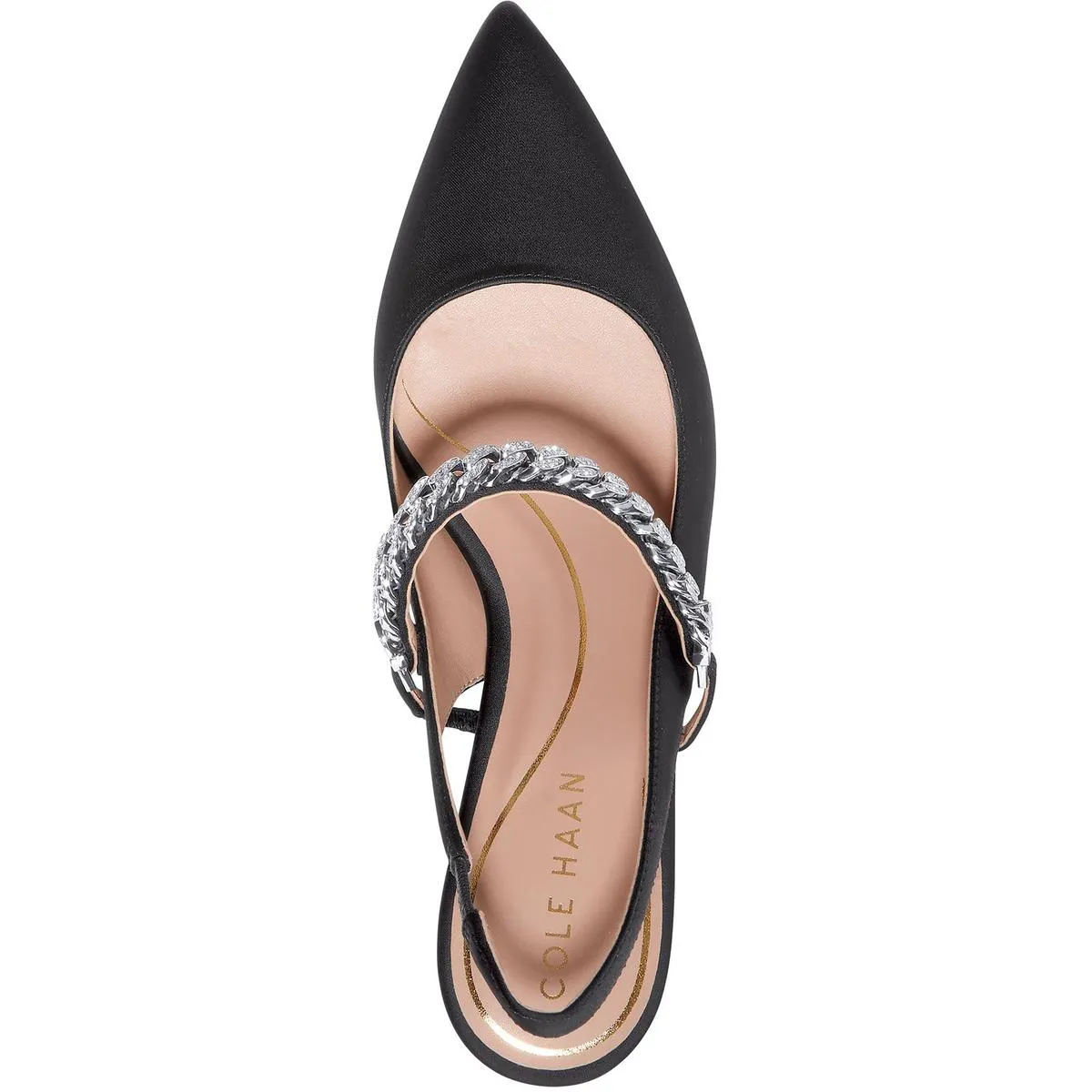 Vandam Sling Pump 65 Womens Slip On Pointed Toe Slingback Sandals