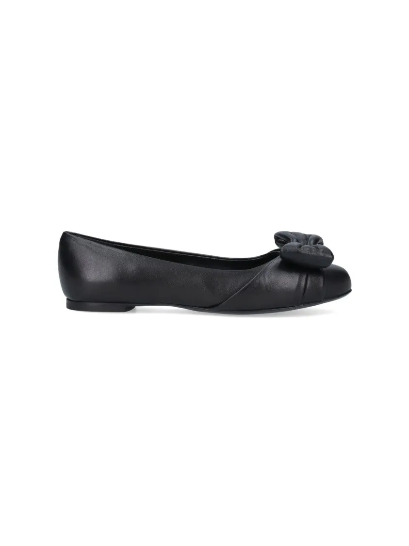 Vara' Bow Ballerinas  Black