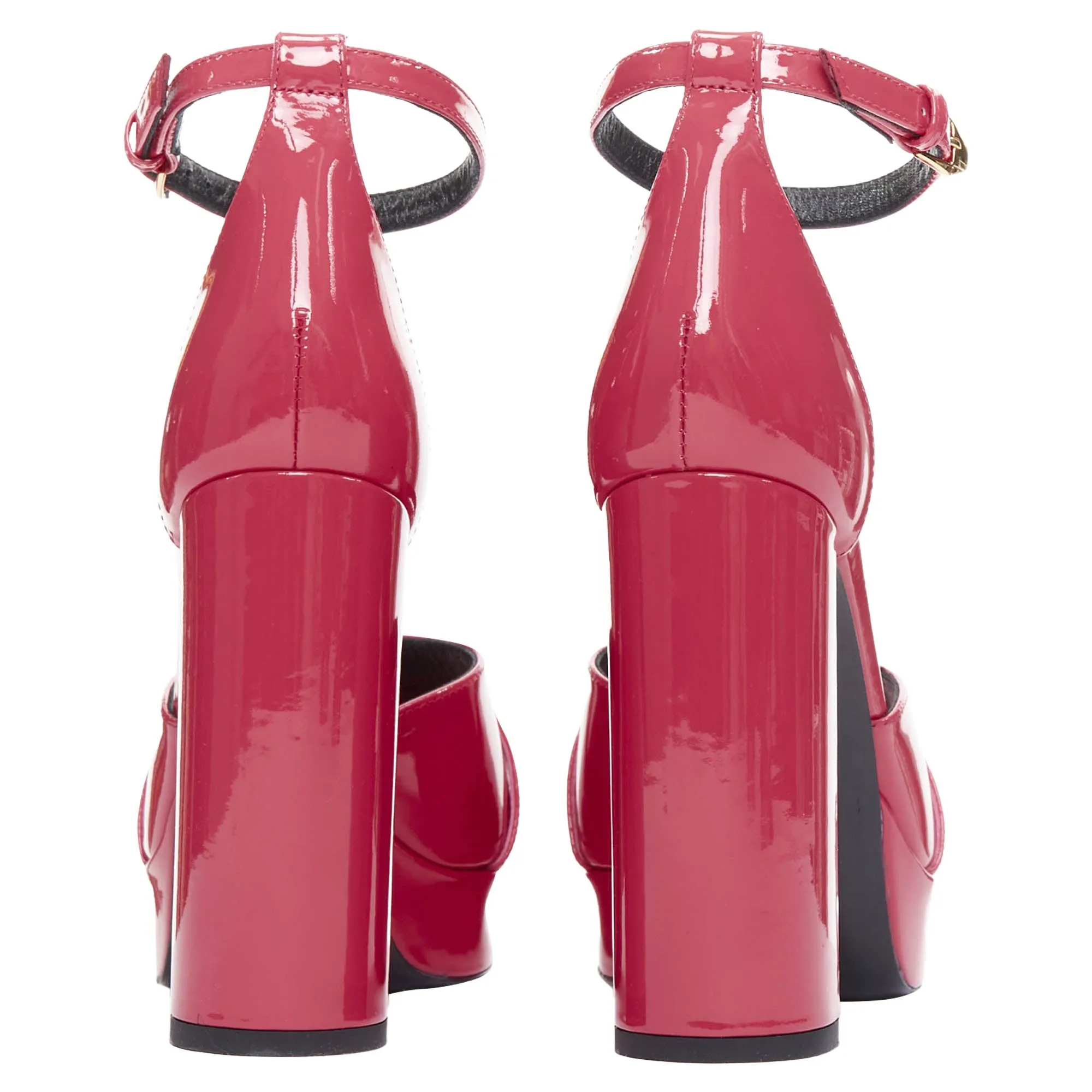 Versace Tribute Medusa Emblem Open Toe Platform Sandal