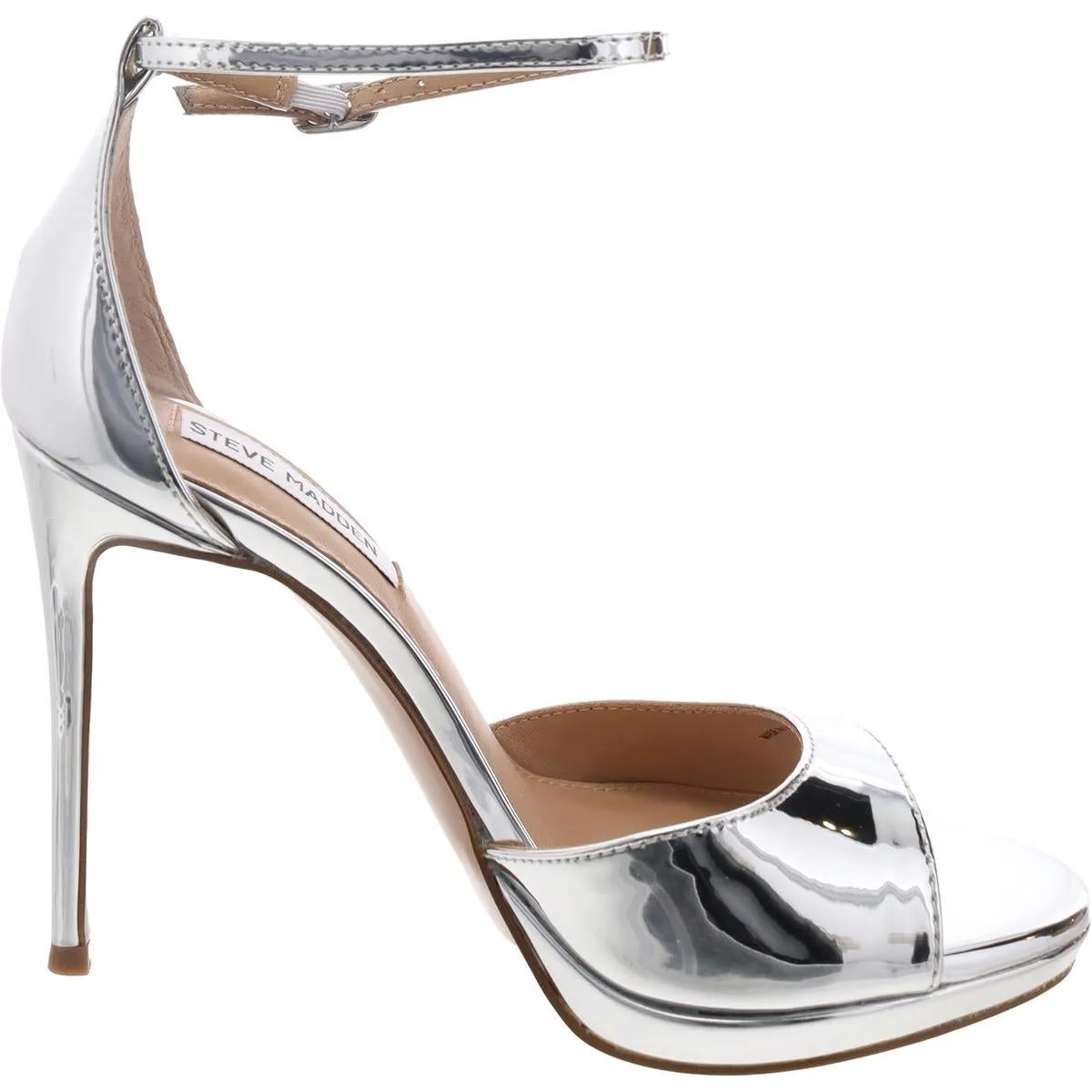 Wiley Womens Rhinestone Manmade Ankle Strap