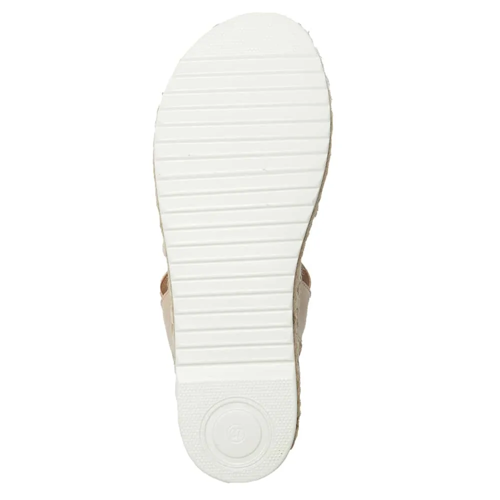 Winnie Espadrille in Natural Elastic