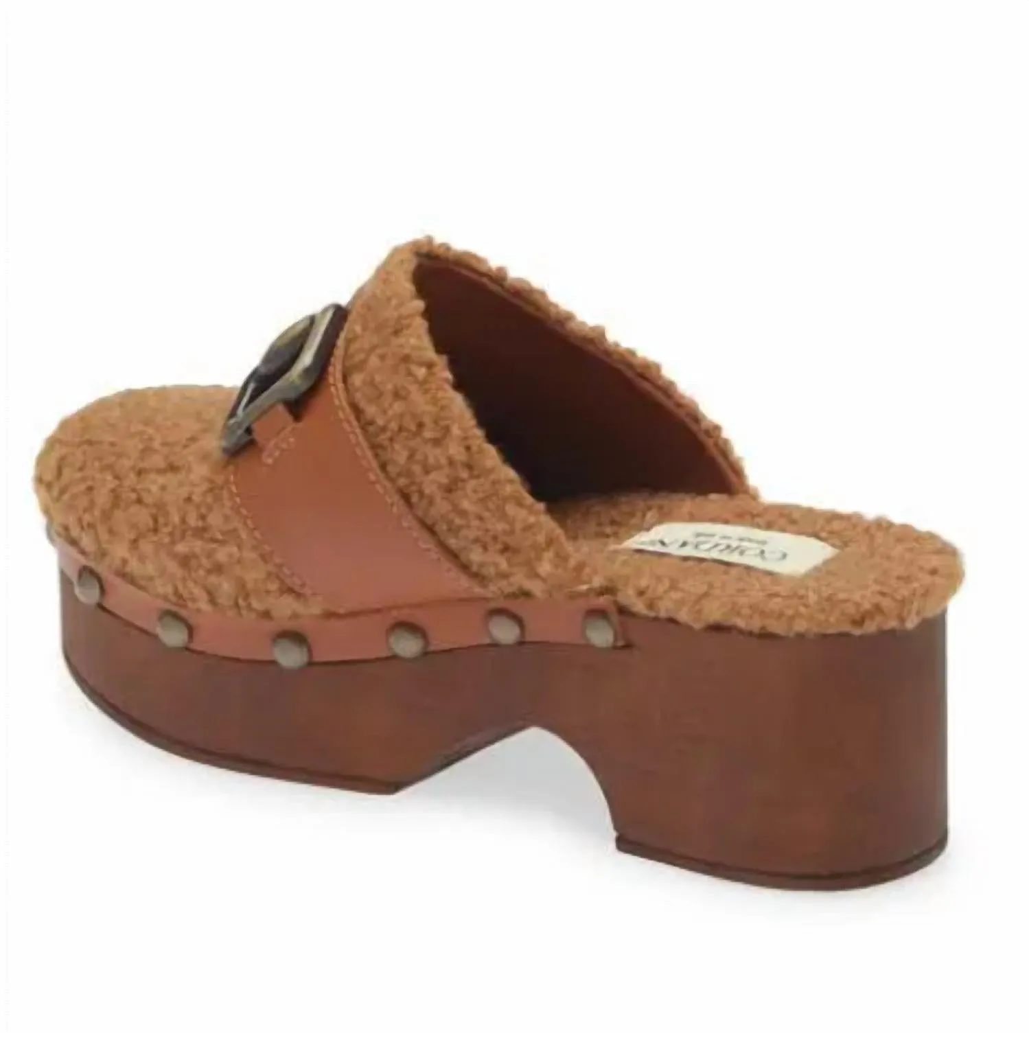 Winona Clog In Cognac Sheerling