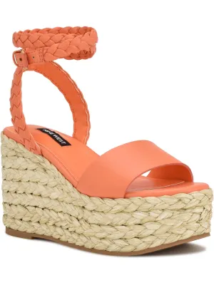 WNKEILY3 Womens Faux Leather Dressy Strappy Sandals